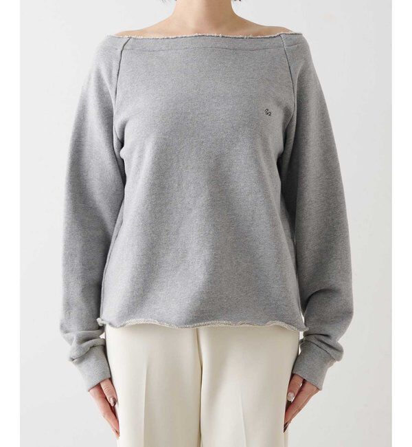  「【一部店舗＆WEB限定カラー】オフショル刺繍プルオーバー」|Tシャツ・カットソー|