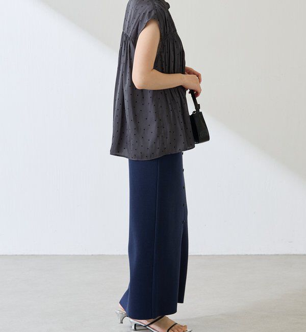  「【前後2WAY】センターボタンニットスカート」|スカート|