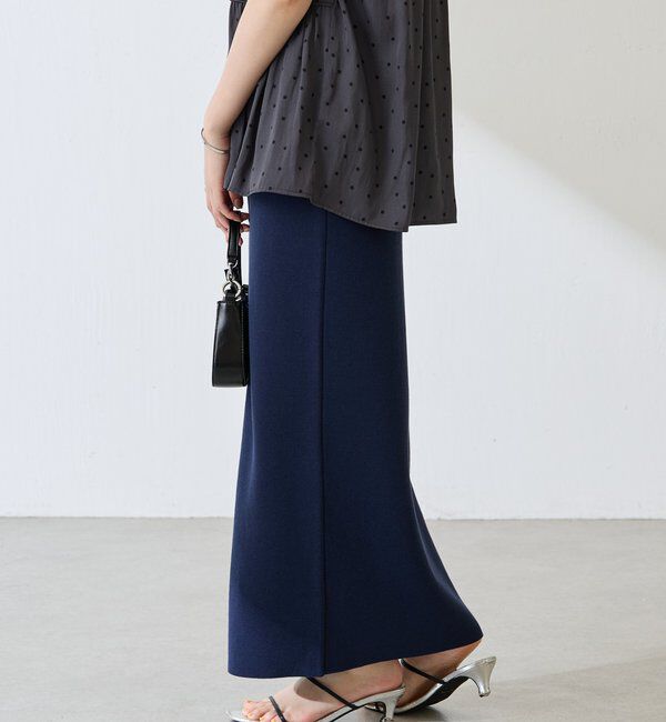  「【前後2WAY】センターボタンニットスカート」|スカート|