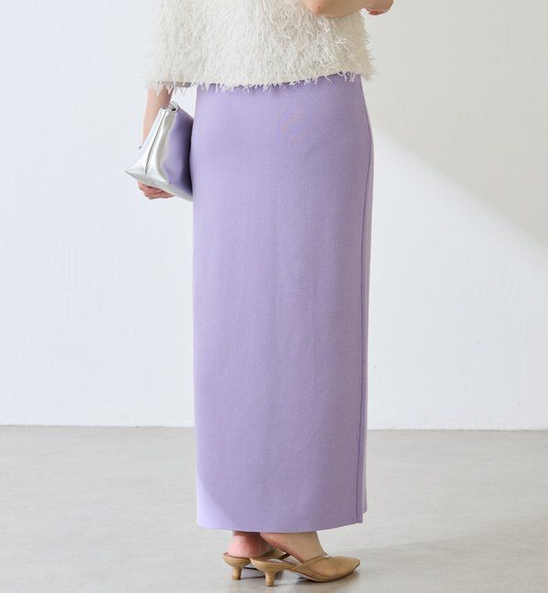  「【前後2WAY】センターボタンニットスカート」|スカート|