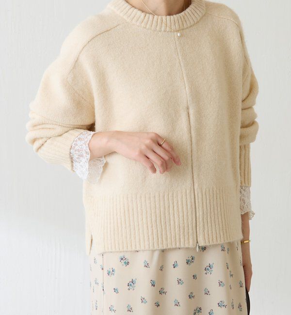  「ヤクライクショートニット」|ニット・セーター|