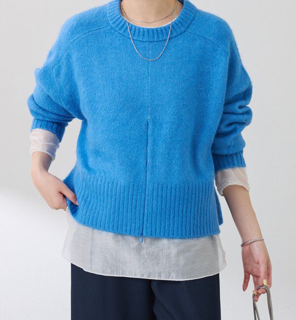  「ヤクライクショートニット」|ニット・セーター|