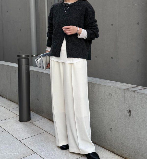  「ヤクライクショートニット」|ニット・セーター|