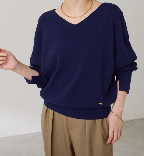  「ドルマン2WAYニット」|ニット・セーター|