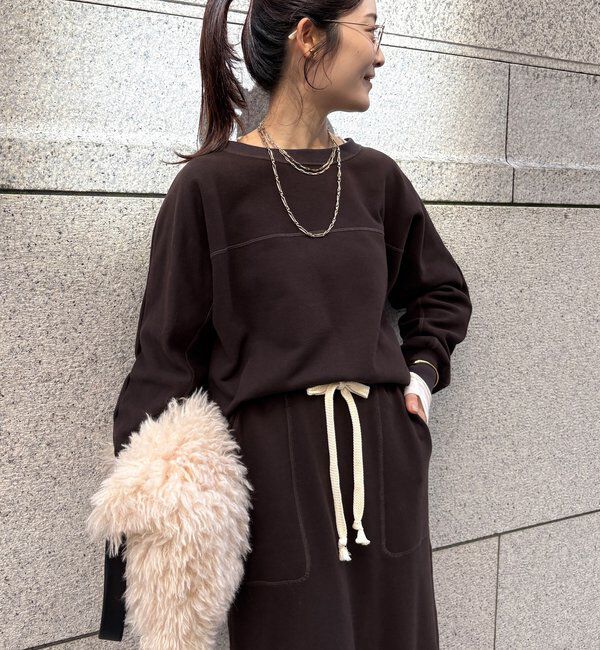  「【インフルエンサーOKOCHI企画】裏毛ナンバリングプルオーバー」|Tシャツ・カットソー|