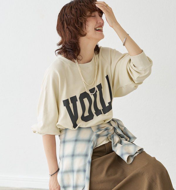  「予約【新色追加/Yossshiiii企画】ワイドロゴカットオフスエット」|Tシャツ・カットソー|