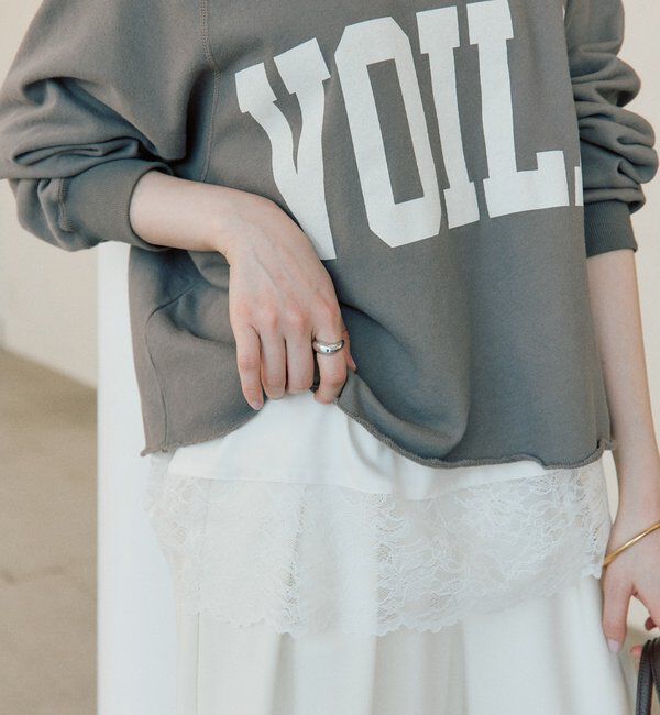  「予約【新色追加/Yossshiiii企画】ワイドロゴカットオフスエット」|Tシャツ・カットソー|