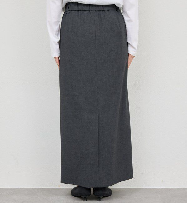  「【セットアップ対応】梳毛ストレッチタイトスカート」|スカート|