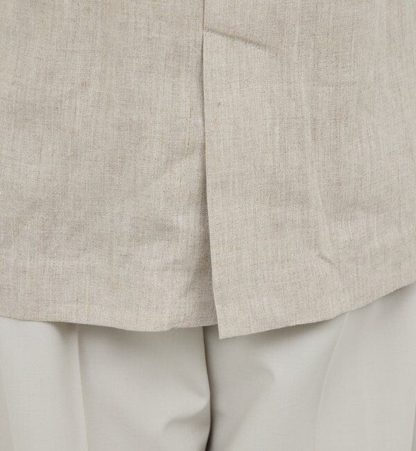  「【セットアップ対応】リネンジャケット」|その他|