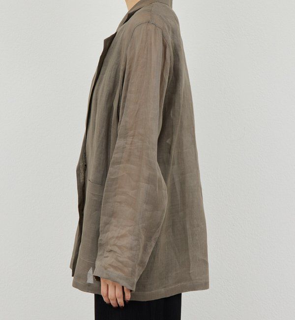  「【セットアップ対応】リネンジャケット」|その他|