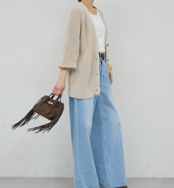 「MIXヤーンカーデ」|ニット・セーター|