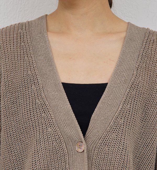  「MIXヤーンカーデ」|ニット・セーター|