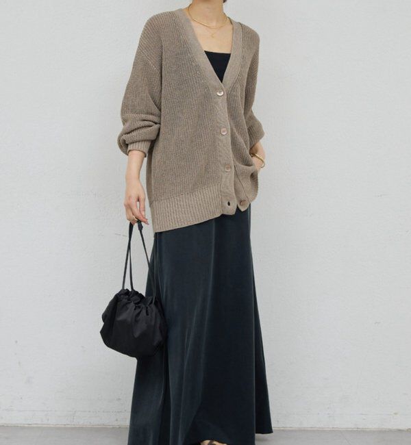  「MIXヤーンカーデ」|ニット・セーター|