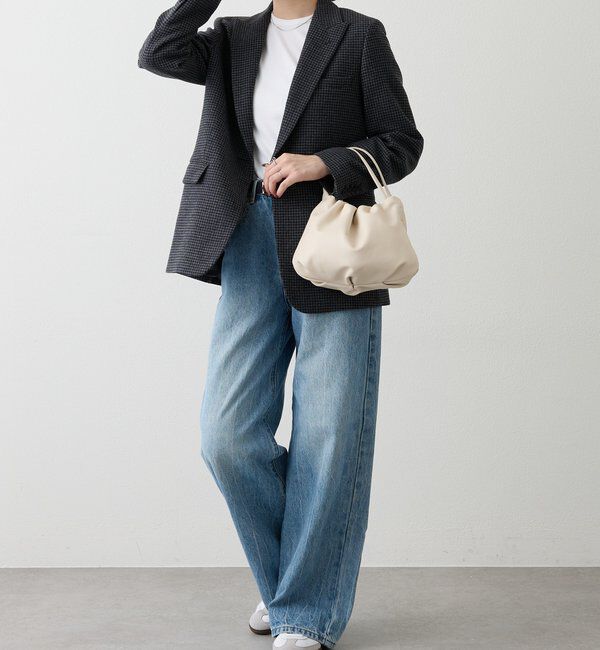  「レザー巾着4WAYショルダーバッグ」|ショルダー・メッセンジャー|