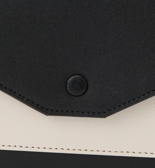  「【再値下げ】バイカラーレザーウォレットショルダー」|その他|