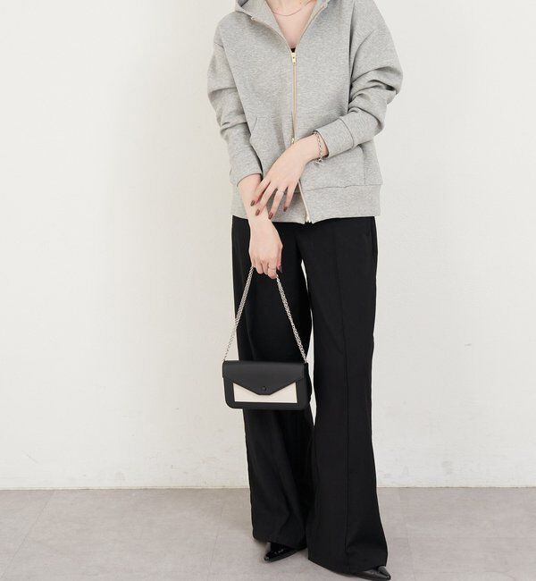  「【再値下げ】バイカラーレザーウォレットショルダー」|その他|