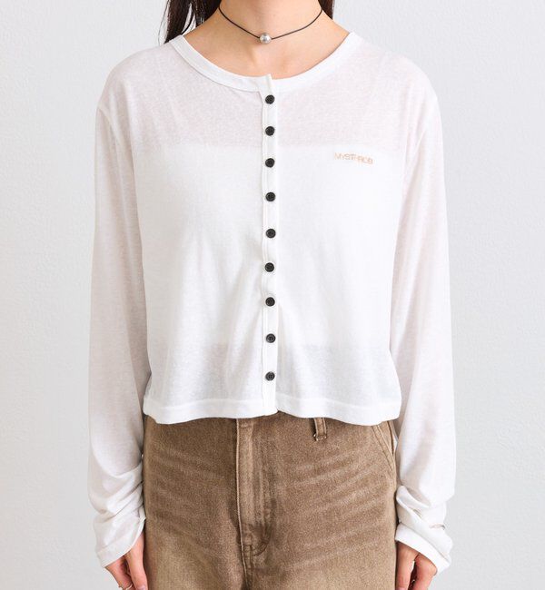  「カットチビカーディガン」|Tシャツ・カットソー|