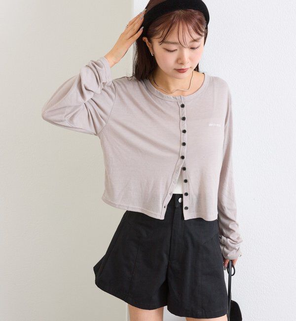  「カットチビカーディガン」|Tシャツ・カットソー|