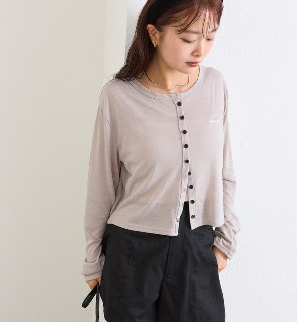  「カットチビカーディガン」|Tシャツ・カットソー|