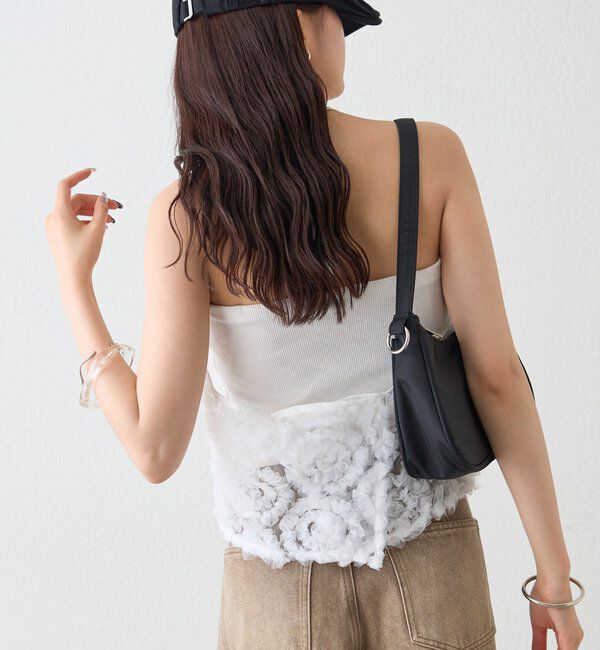  「チュールフラワービスチェ」|シャツ・ブラウス|