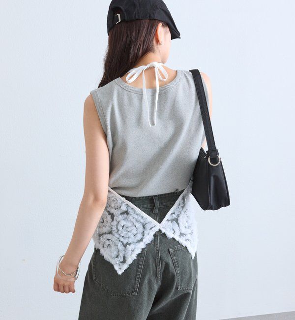  「チュールフラワービスチェ」|シャツ・ブラウス|