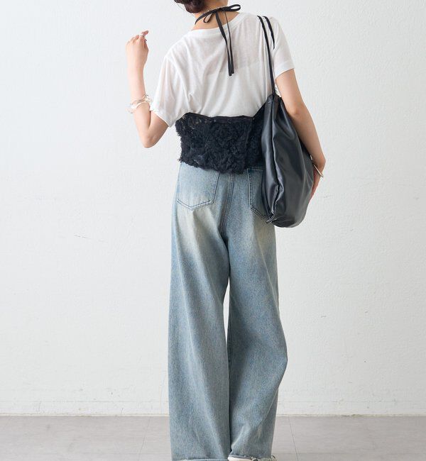  「チュールフラワービスチェ」|シャツ・ブラウス|