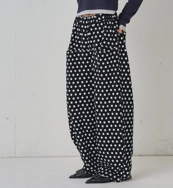  「【低身長・高身長対応】SLASH POCKET SWEAT EASY PANTS」|チノ|