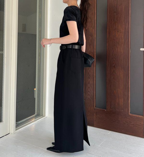  「【前後2WAY】シアーベロアTシャツ」|Tシャツ・カットソー|