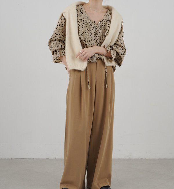  「フリルカラーブラウス」|シャツ・ブラウス|