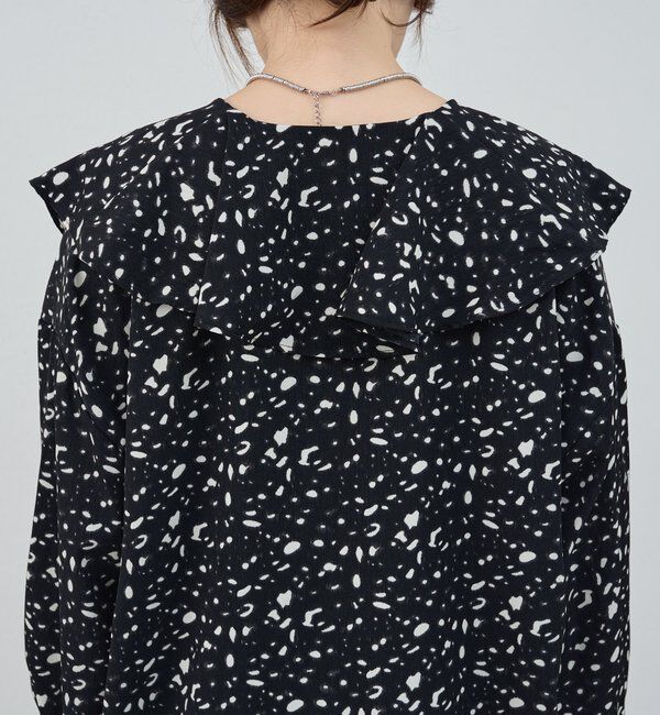  「フリルカラーブラウス」|シャツ・ブラウス|