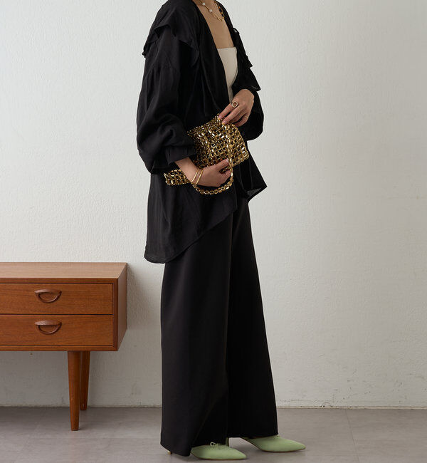  「フリルカラーブラウス」|シャツ・ブラウス|