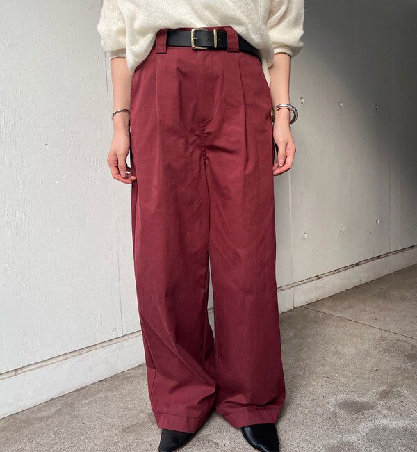  「《旬のコーデに》ミリタリーパンツ」|チノ|