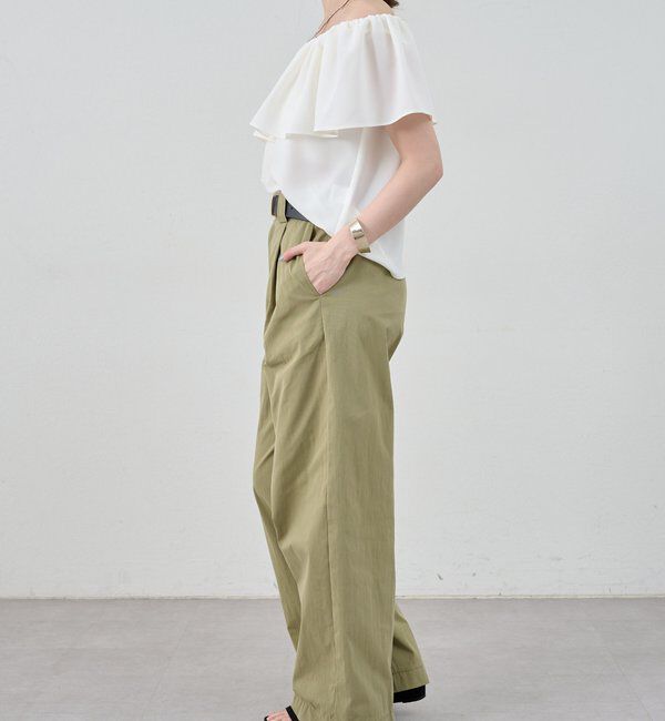  「《旬のコーデに》ミリタリーパンツ」|チノ|