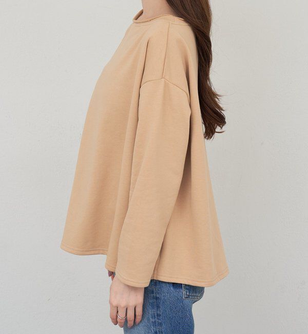  「サイドスリットオフショルスウェット」|Tシャツ・カットソー|