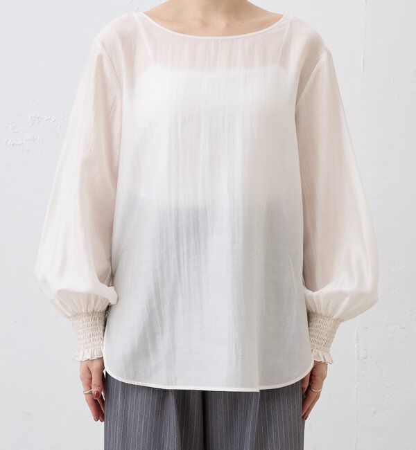  「2WAYミニマルタイブラウス」|シャツ・ブラウス|