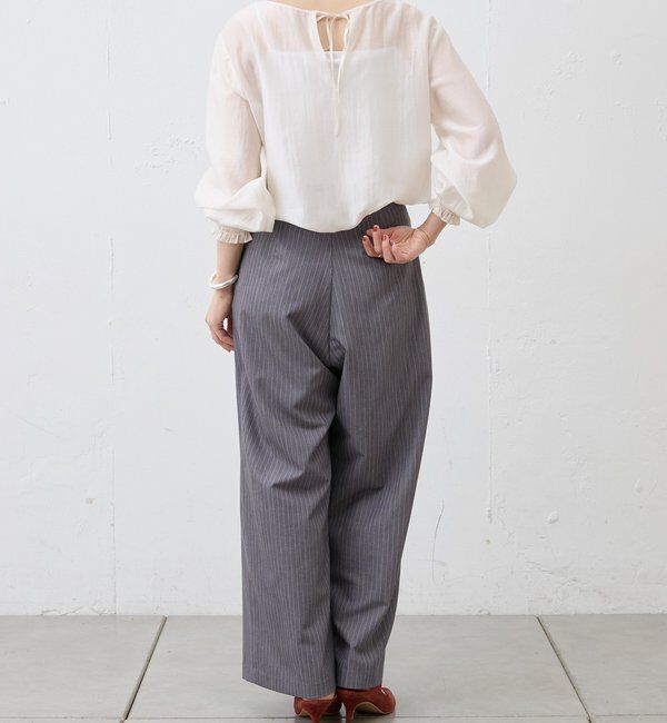  「2WAYミニマルタイブラウス」|シャツ・ブラウス|