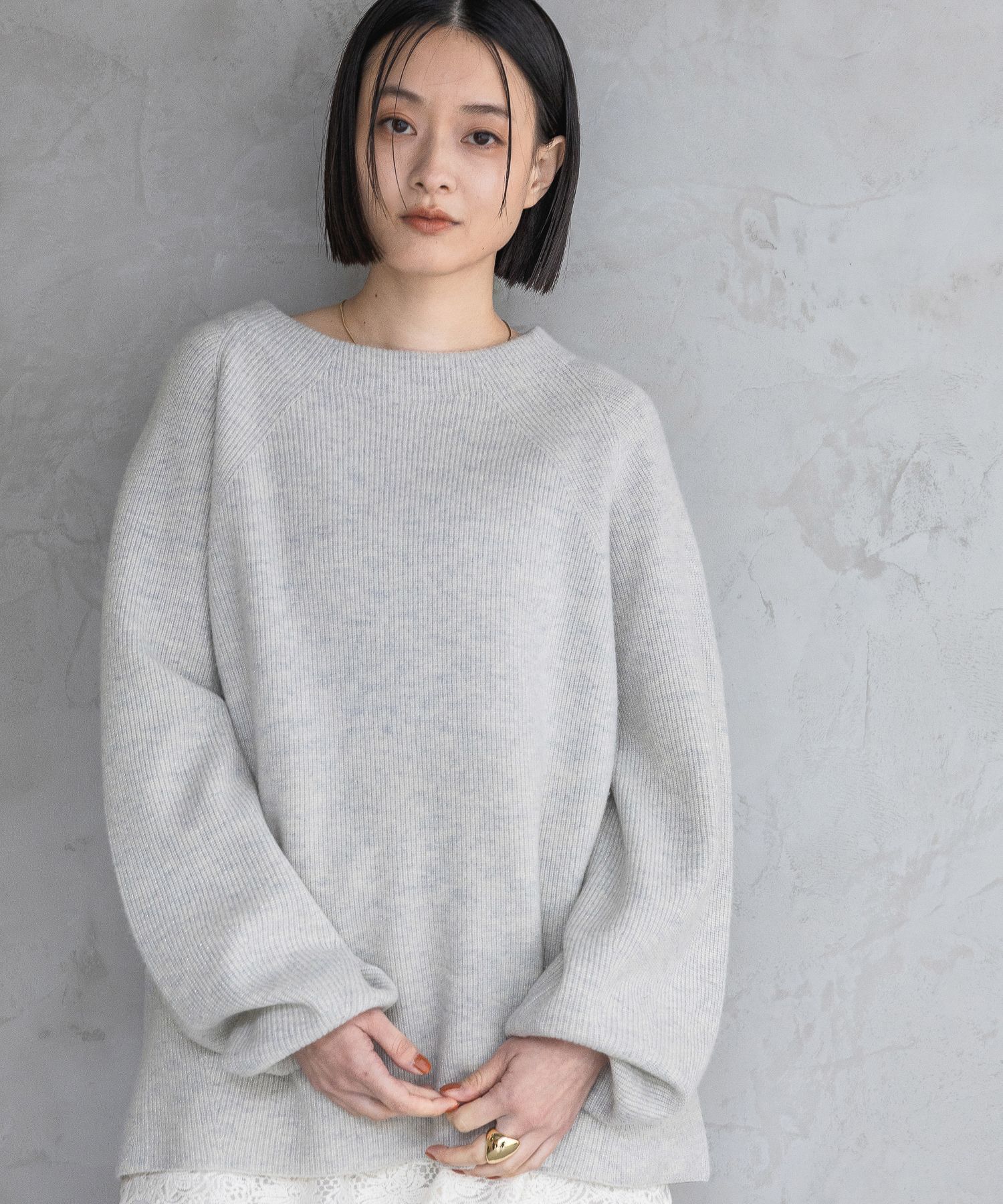 A part by 「スポンディッシュＷアゼプルオーバー」|ニット・セーター|