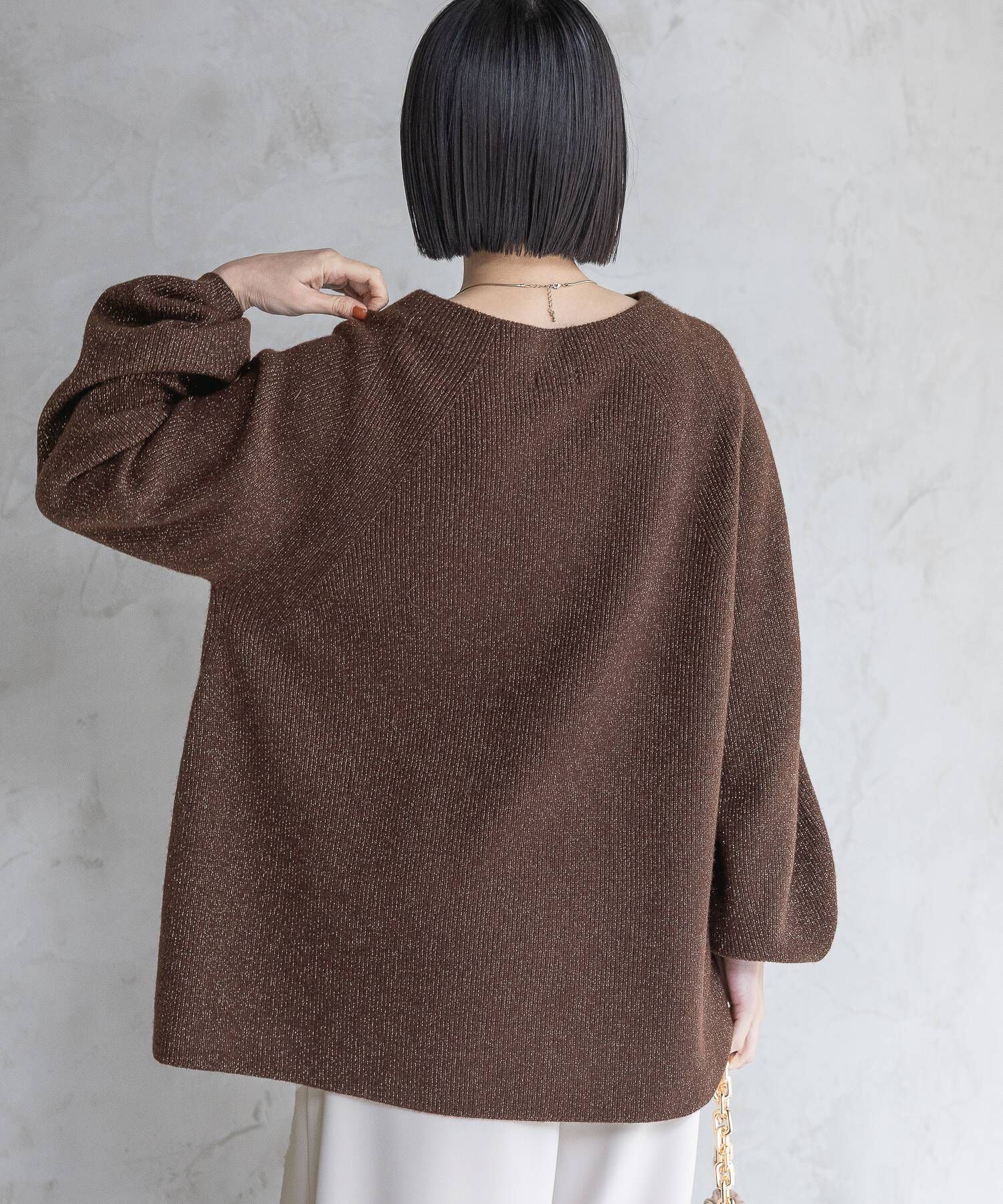 A part by 「スポンディッシュＷアゼプルオーバー」|ニット・セーター|