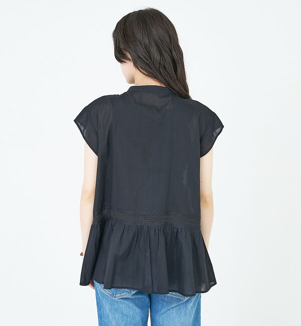 collex「コットンボイルレースブラウス」|シャツ・ブラウス|