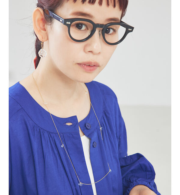 collex「【別注】【HARIO Lampwork Factory】kaste  カステネッ」|ネックレス|クリア