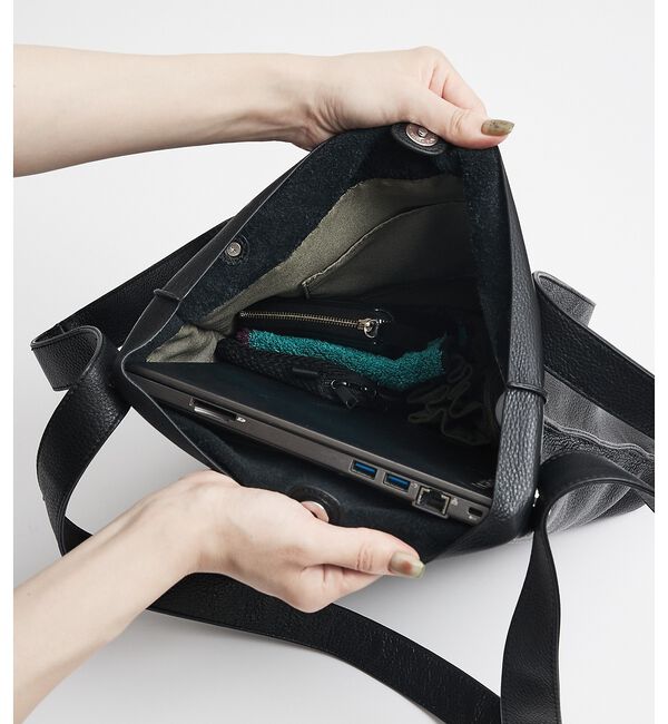 collex「【WEB限定】【BEAURE/ヴュレ】カウレザー 2WAY ハンドル トートバッ」|トートバッグ|