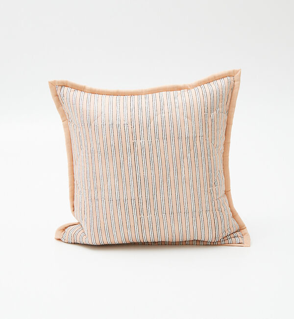 collex「ブロックプリント キルトクッションカバー 45&times;45」|その他|