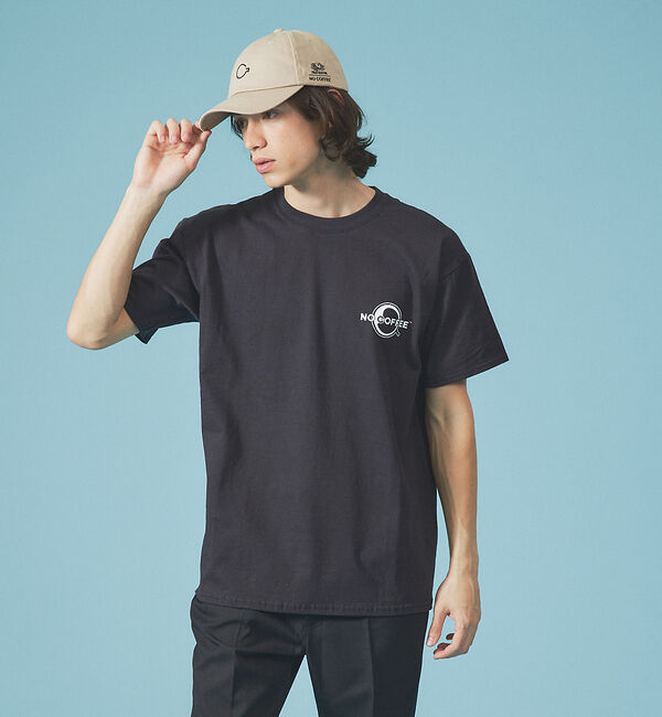 ABAHOUSE「【NO COFFEE &times; FRUIT OF THE LOOM】コラボアイテム　ワ」|Tシャツ・カットソー|ブラック系その他2