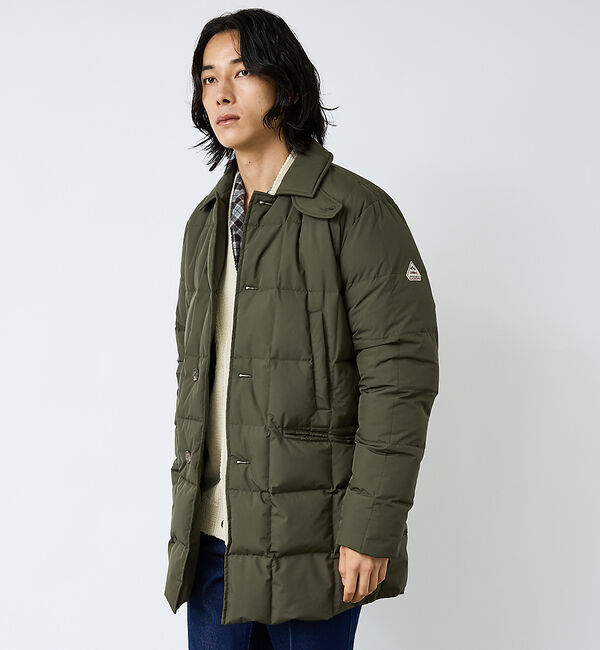 ABAHOUSE「【PYRENEX / ピレネックス】HMY020/GRAVES/グラーヴ」|ダウン|カーキ