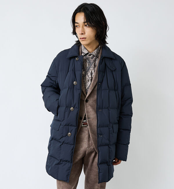 ABAHOUSE「【PYRENEX / ピレネックス】HMY020/GRAVES/グラーヴ」|ダウン|ネイビー