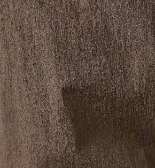 ABAHOUSE「クリスピーナイロン バルカラーコート / オーバーサイズ / 軽量 ストレッチ」|ステンカラーコート|