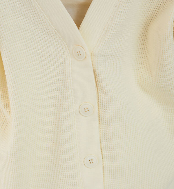 Rouge vif「【セットアップ対応】2WAYワッフルカーデ」|カーディガン|