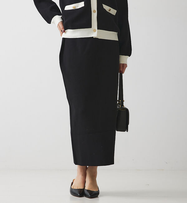 Rouge vif「【セットアップ対応】ジャガードニットスカート」|スカート|