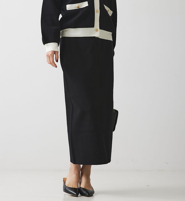 Rouge vif「【セットアップ対応】ジャガードニットスカート」|スカート|