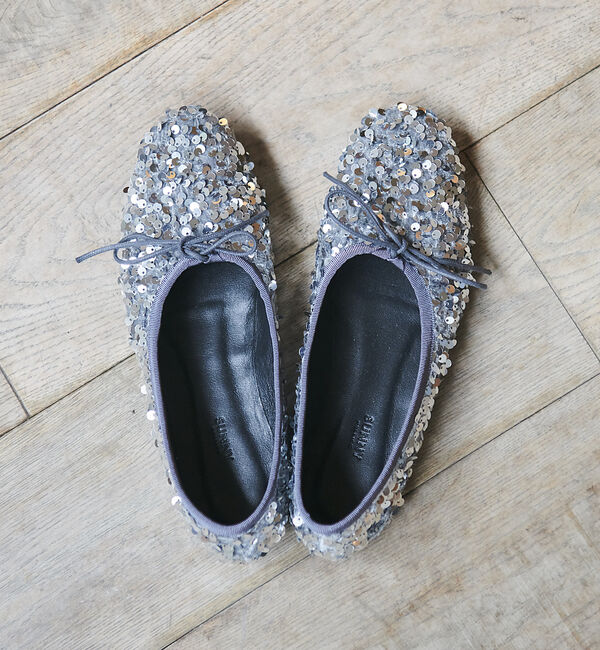 Rouge vif「【PELLICO SUNNY/ペリーコサニー】スパンコールフラット」|バレエシューズ|